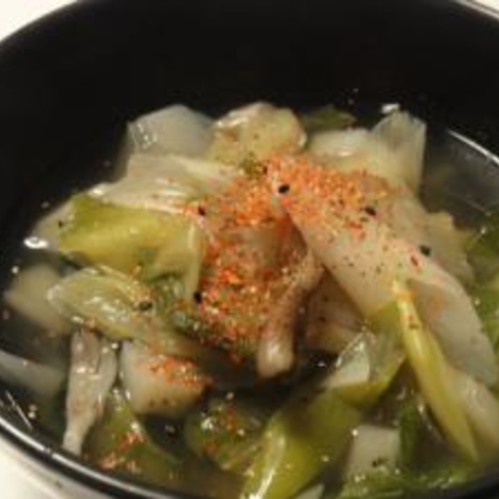 風邪撃退！野菜たっぷりスープ